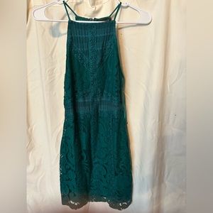Top shop teal dress